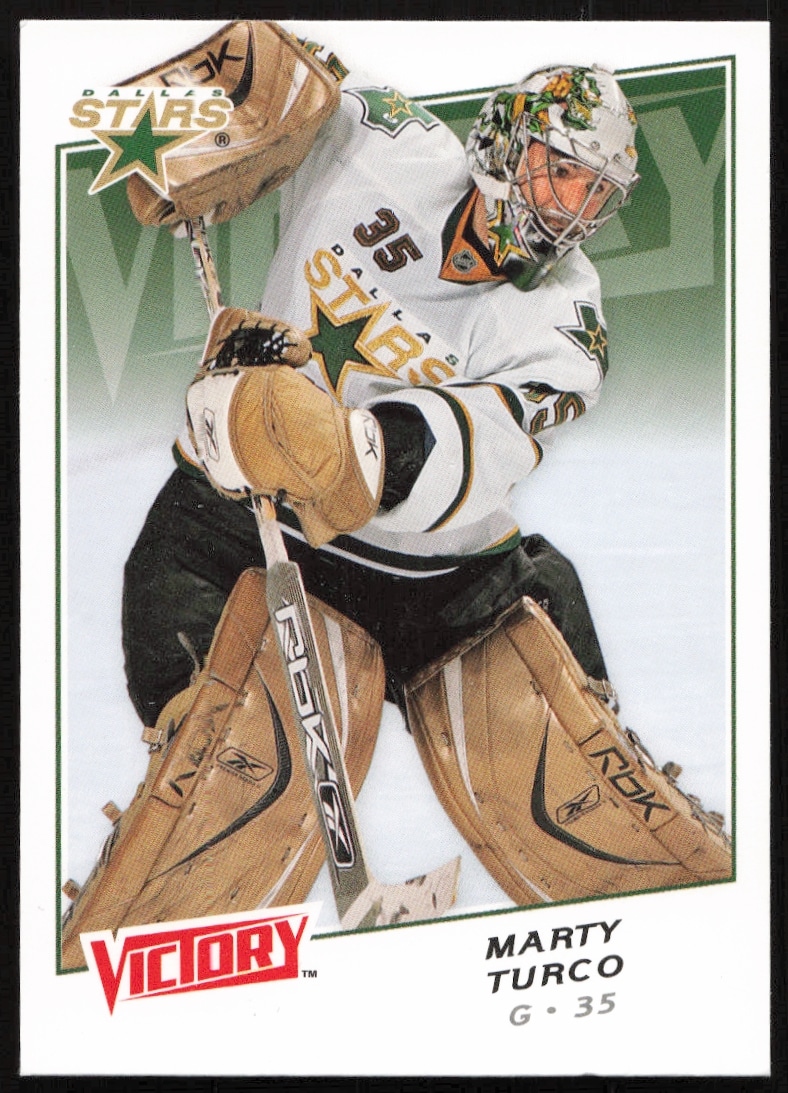 2008-09 Upper Deck Victory Marty Turco #133 (Front)