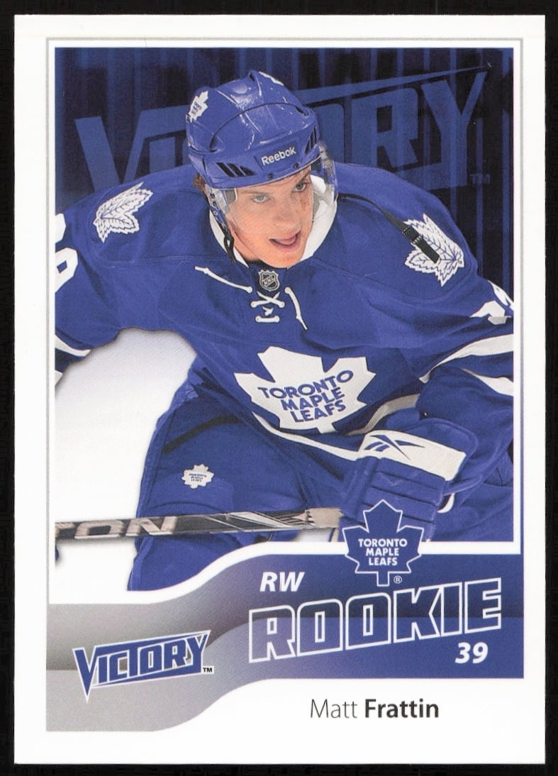 2011-12 Upper Deck Victory Matt Frattin #246 (Front)