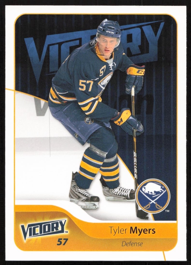 2011-12 Upper Deck Victory Tyler Myers #23 (Front)