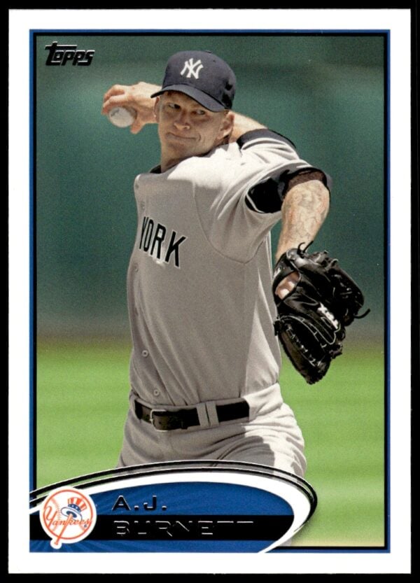 2012 Topps A.J. Burnett #209 (Front)