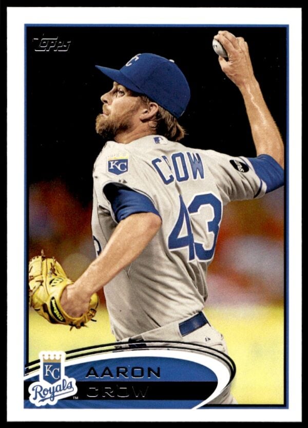 2012 Topps Aaron Crow #67 (Front)