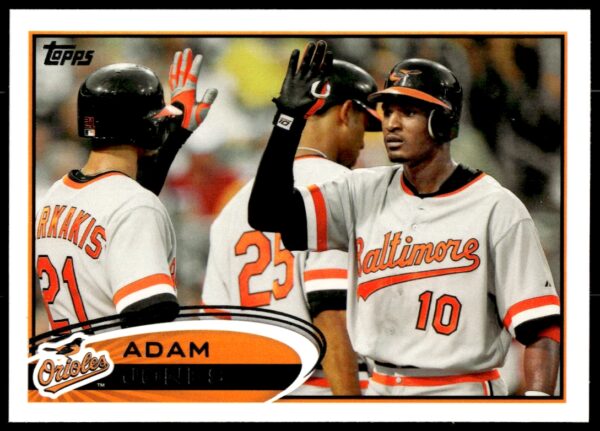 2012 Topps Adam Jones #125 (Front)