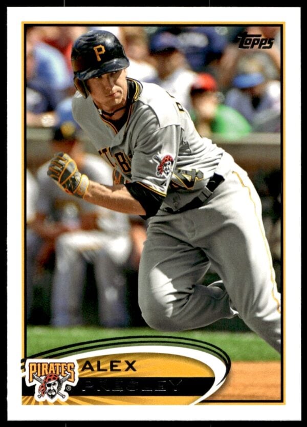 2012 Topps Alex Presley #555 (Front)