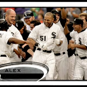 2012 Topps Alex Rios #17 (Front)