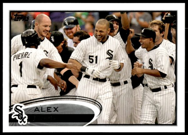 2012 Topps Alex Rios #17 (Front)