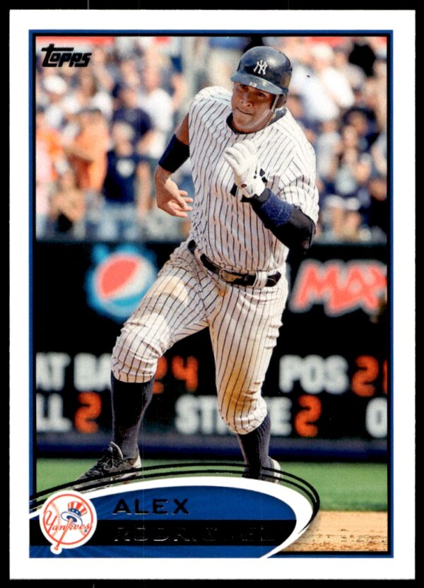 2012 Topps Alex Rodriguez #500 (Front)