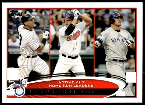 2012 Topps Alex Rodriguez / Jim Thome / Jason Giambi #91 (Front)