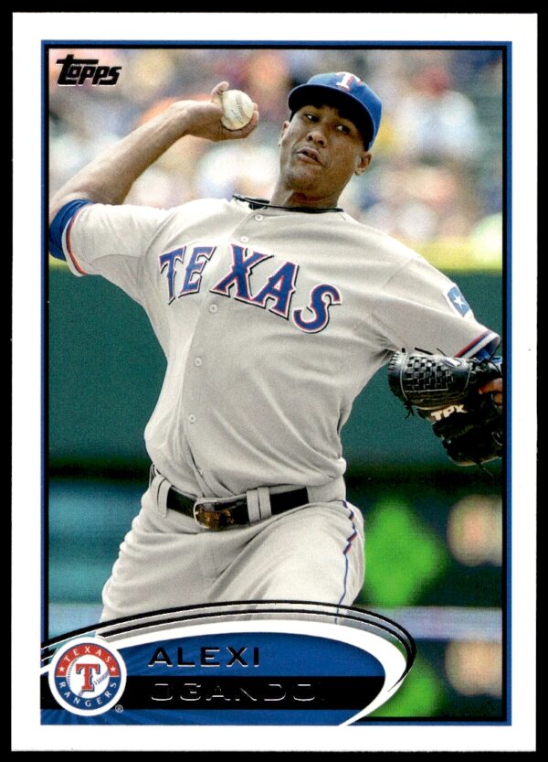 2012 Topps Alexi Ogando #301 (Front)