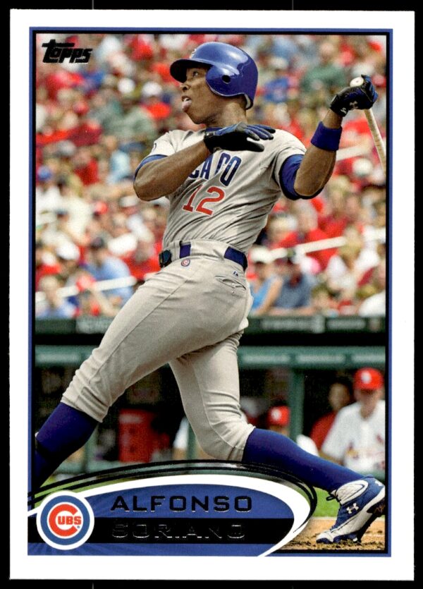 2012 Topps Alfonso Soriano #348 (Front)