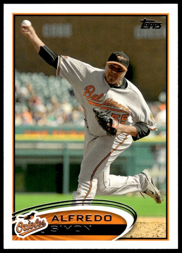 2012 Topps Alfredo Simon #22 (Front)