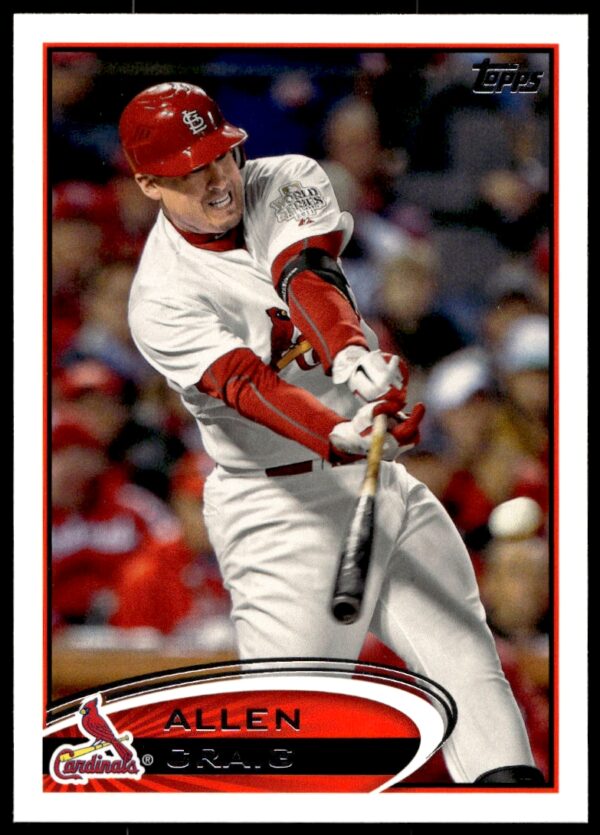 2012 Topps Allen Craig #402 (Front)