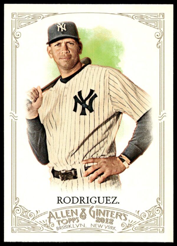 2012 Topps Allen & Ginter Alex Rodriguez #288 (Front)