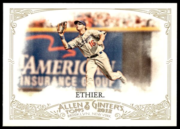 2012 Topps Allen & Ginter Andre Ethier #84 (Front)