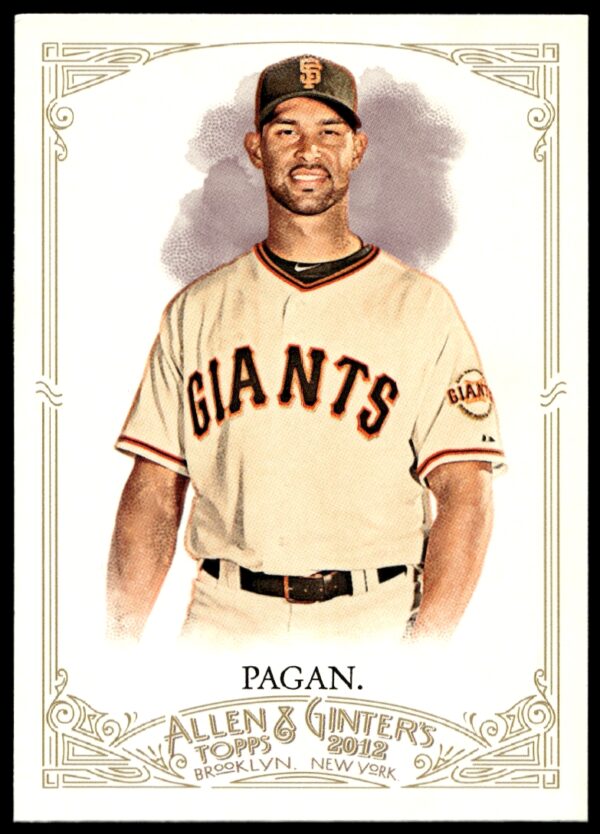 2012 Topps Allen & Ginter Angel Pagan #268 (Front)