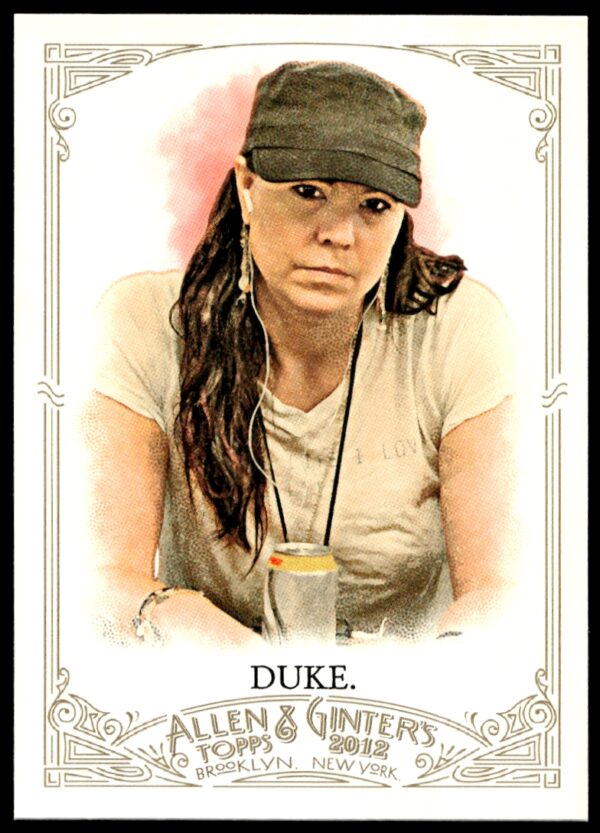 2012 Topps Allen & Ginter Annie Duke #87 (Front)