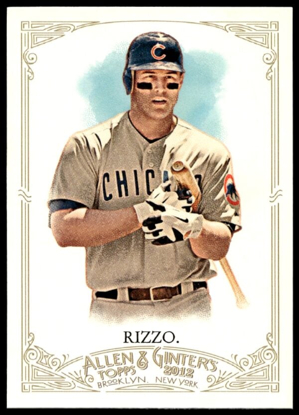 2012 Topps Allen & Ginter Anthony Rizzo #270 (Front)