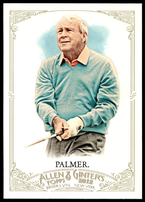 2012 Topps Allen & Ginter Arnold Palmer #105 (Front)