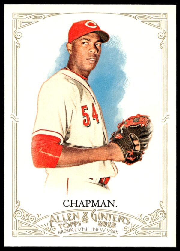 2012 Topps Allen & Ginter Aroldis Chapman #70 (Front)