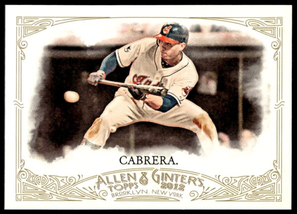 2012 Topps Allen & Ginter Asdrubal Cabrera #119 (Front)