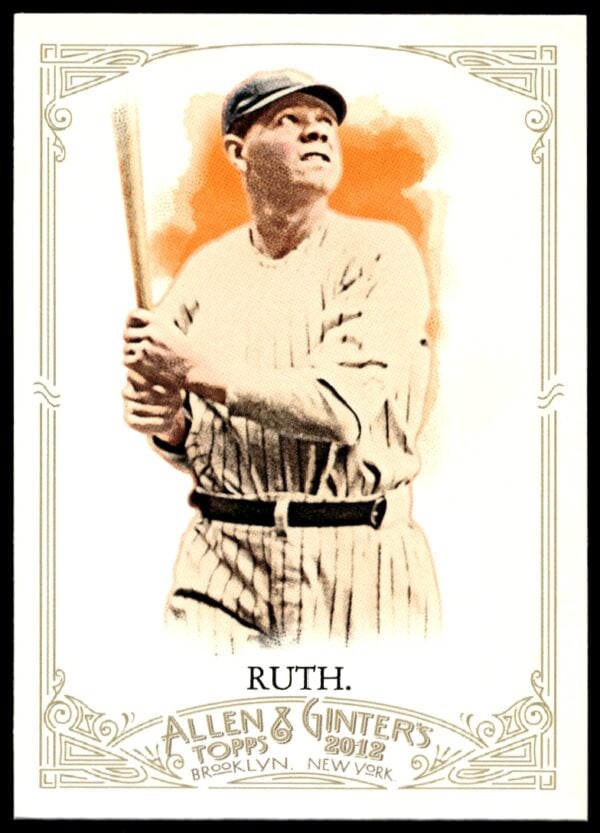 2012 Topps Allen & Ginter Babe Ruth #176 (Front)