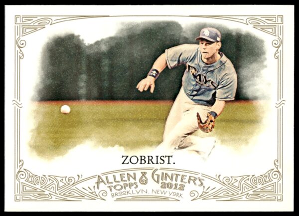 2012 Topps Allen & Ginter Ben Zobrist #32 (Front)