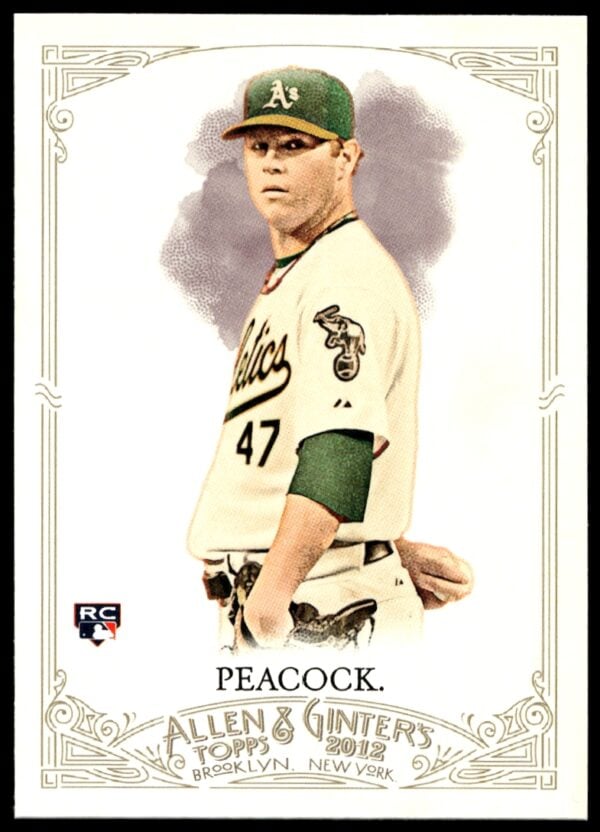 2012 Topps Allen & Ginter Brad Peacock #39 (Front)