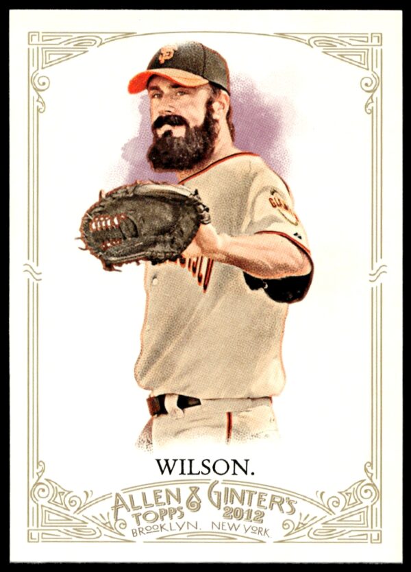 2012 Topps Allen & Ginter Brian Wilson #217 (Front)