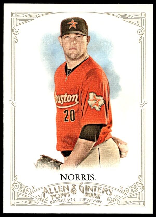 2012 Topps Allen & Ginter Bud Norris #106 (Front)