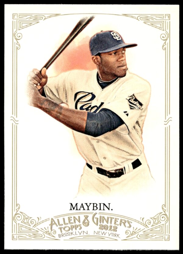 2012 Topps Allen & Ginter Cameron Maybin #52 (Front)