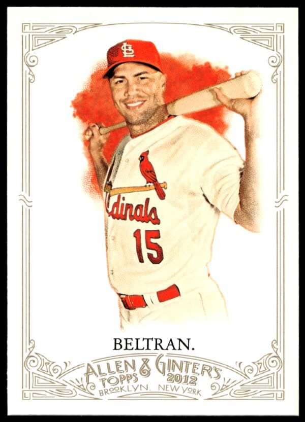 2012 Topps Allen & Ginter Carlos Beltran #133 (Front)