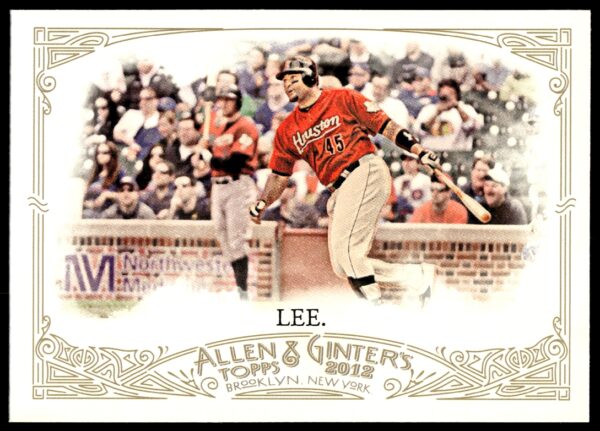 2012 Topps Allen & Ginter Carlos Lee #234 (Front)