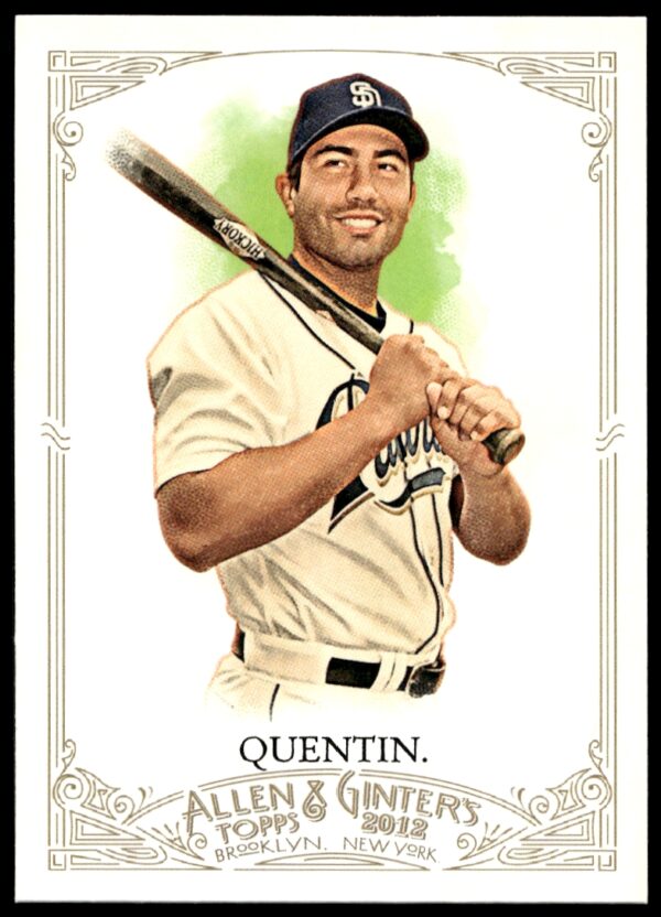 2012 Topps Allen & Ginter Carlos Quentin #282 (Front)