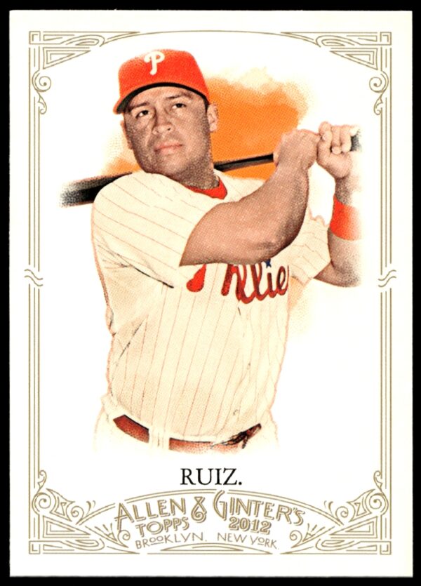 2012 Topps Allen & Ginter Carlos Ruiz #266 (Front)