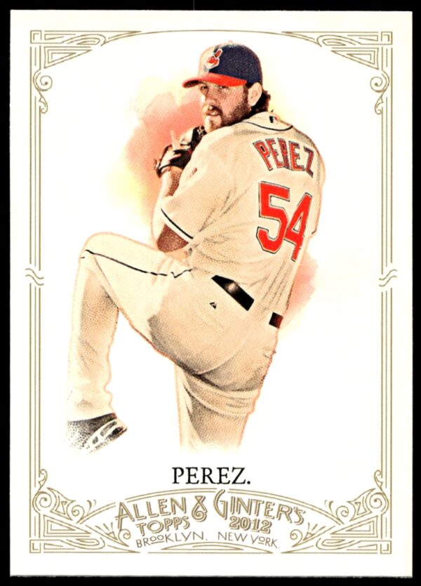 2012 Topps Allen & Ginter Chris Perez #172 (Front)