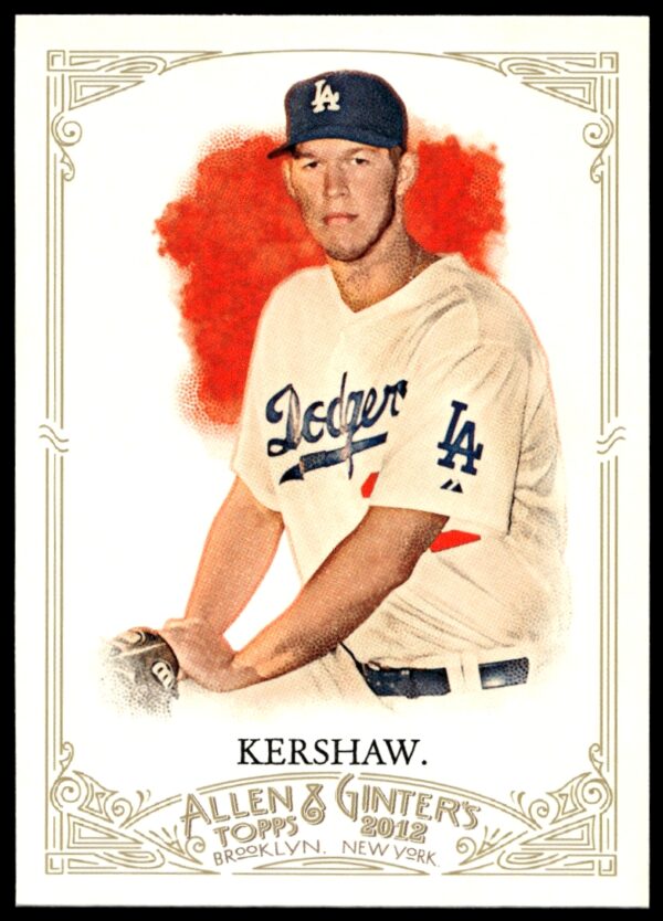 2012 Topps Allen & Ginter Clayton Kershaw #41 (Front)