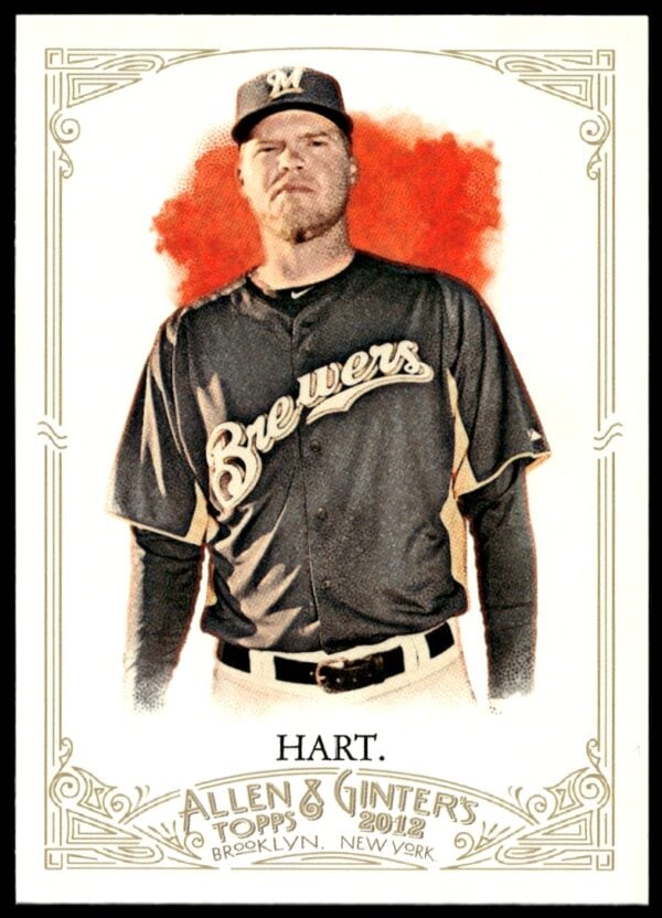 2012 Topps Allen & Ginter Corey Hart #216 (Front)