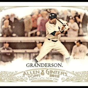 2012 Topps Allen & Ginter Curtis Granderson #71 (Front)