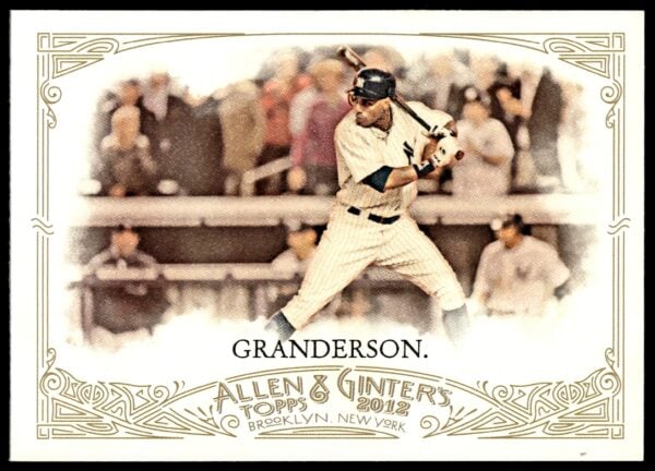 2012 Topps Allen & Ginter Curtis Granderson #71 (Front)