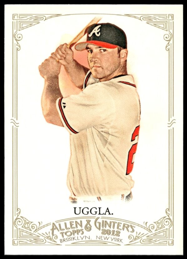 2012 Topps Allen & Ginter Dan Uggla #257 (Front)