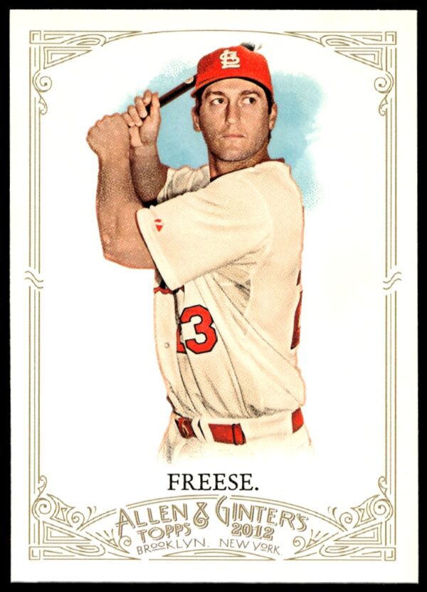 2012 Topps Allen & Ginter David Freese #134 (Front)