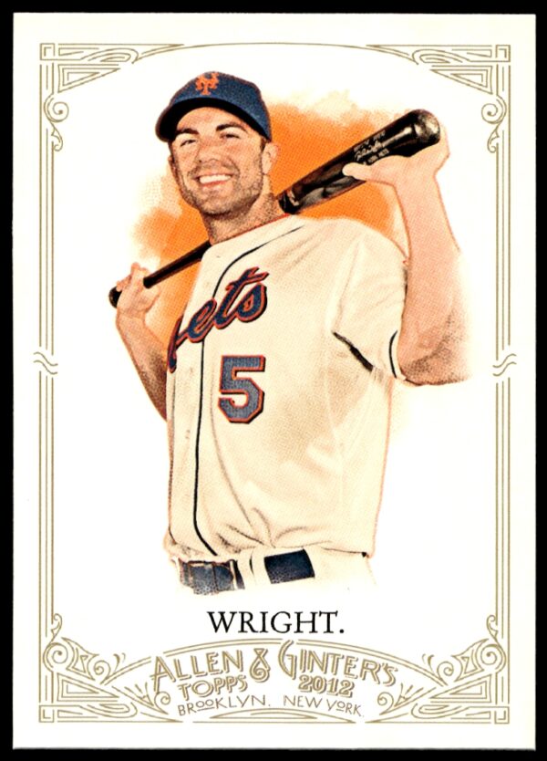 2012 Topps Allen & Ginter David Wright #121 (Front)