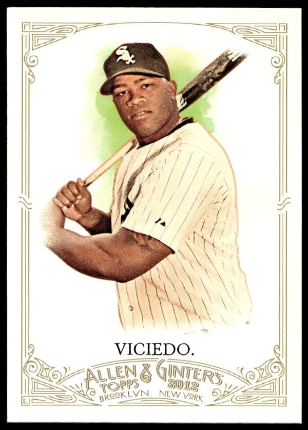 2012 Topps Allen & Ginter Dayan Viciedo #255 (Front)