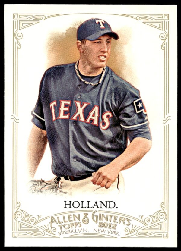 2012 Topps Allen & Ginter Derek Holland #290 (Front)