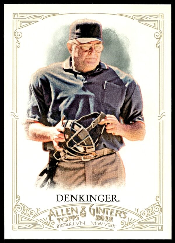 2012 Topps Allen & Ginter Don Denkinger #51 (Front)