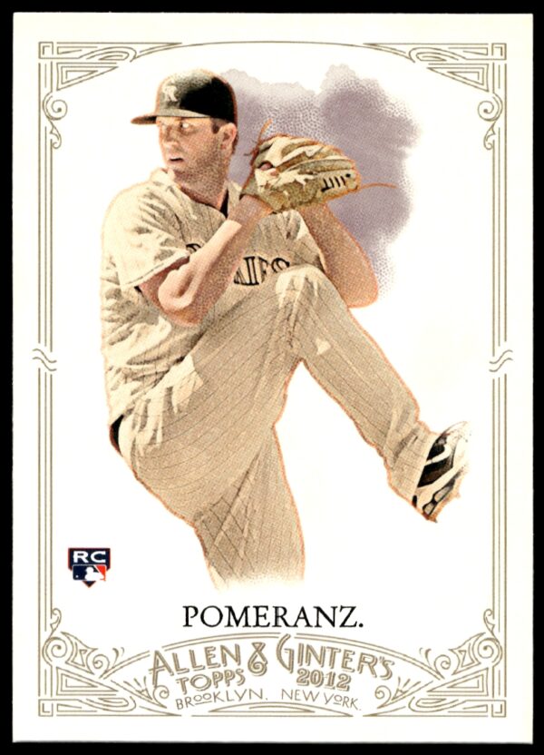 2012 Topps Allen & Ginter Drew Pomeranz #295 (Front)