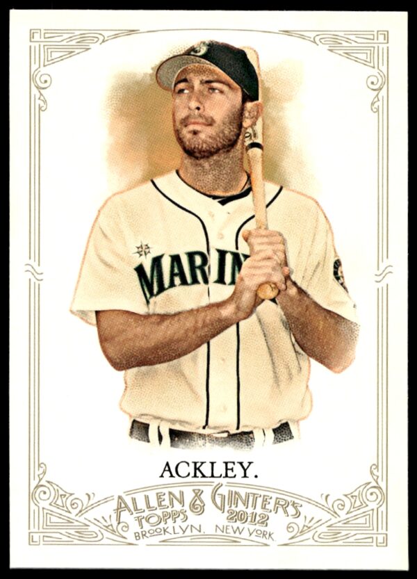 2012 Topps Allen & Ginter Dustin Ackley #28 (Front)