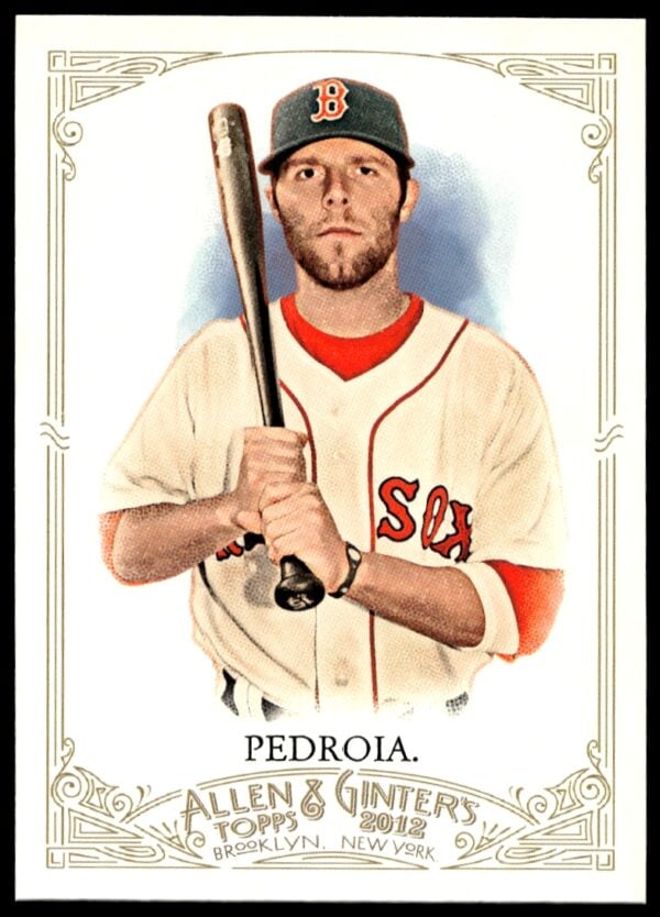 2012 Topps Allen & Ginter Dustin Pedroia #10 (Front)