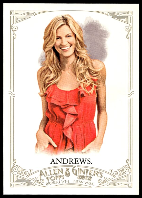 2012 Topps Allen & Ginter Erin Andrews #75 (Front)