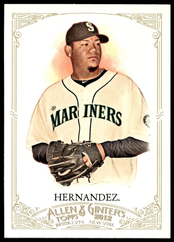 2012 Topps Allen & Ginter Felix Hernandez #95 (Front)