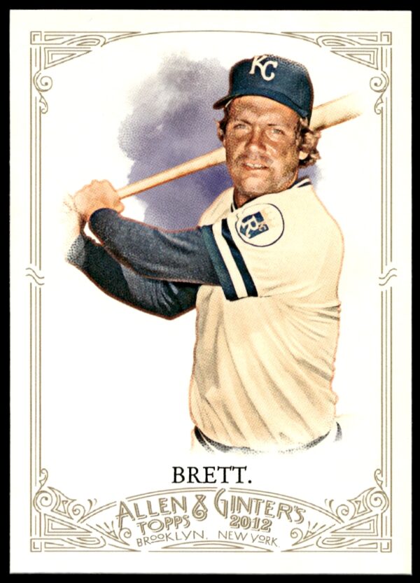 2012 Topps Allen & Ginter George Brett #137 (Front)